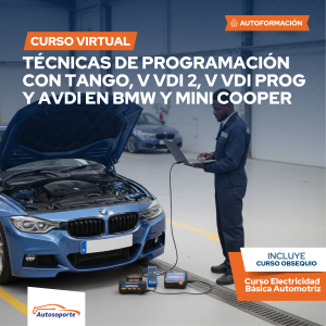 Curso Técnicas de Programación con Tango, V VDI 2, V VDI PROG y AVDI en Bmw y Mini Cooper