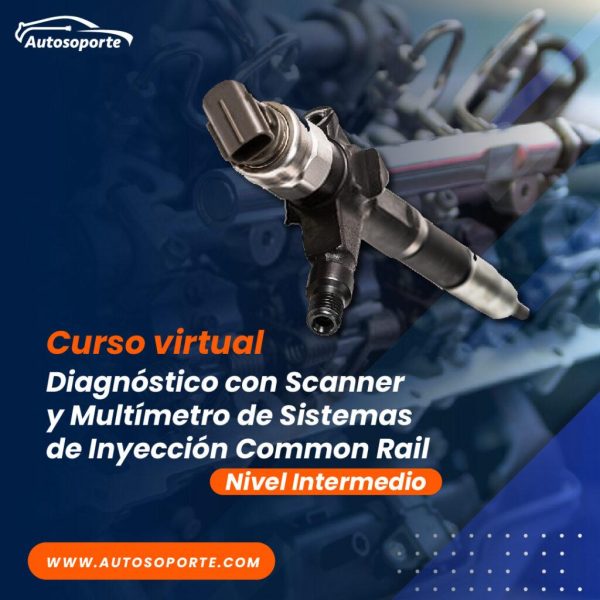 Curso Diagnostico con Scanner y Multimetro en Sistemas de Inyeccion Common Rail