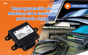 Reprogramacion de de modulos GM a traves de protocolo J2534 2