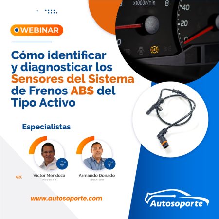 Seminario técnico: Cómo identificar y Diagnosticar los Sensores del Sistema de Frenos ABS del Tipo Activo.